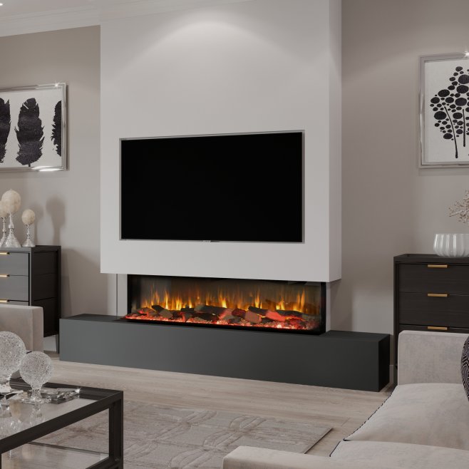 Image of Media Wall & Fireplace Package Offer 3 - Includes UK Installation 🇬🇧