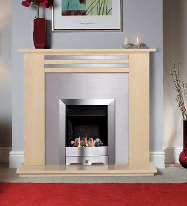 Burley Environ 4247 Flueless Gas Fire From Fireplace Saver