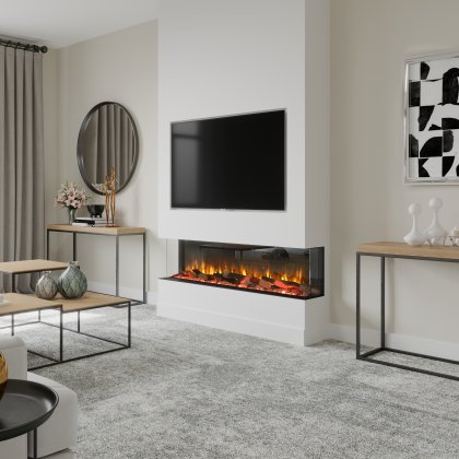 Media Wall & Fireplace Package Offer 1 - Includes UK Installation  🇬🇧