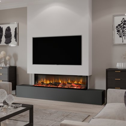 Media Wall & Fireplace Package Offer 3 - Includes UK Installation 🇬🇧