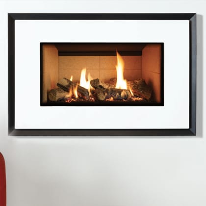 Riva2 670 Evoke Glass Balanced Flue