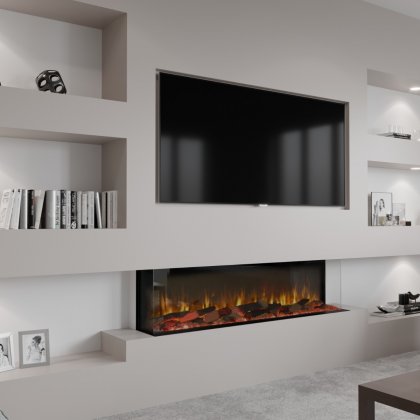 Media Wall & Fireplace Package Offer 4 - Includes UK Installation 🇬🇧