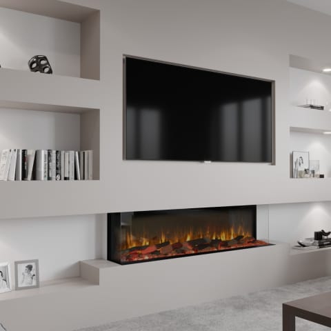 Media Wall & Fireplace Package Offer 4 - Includes UK Installation 🇬🇧