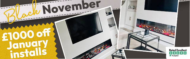 Black November. £1000 off January installs